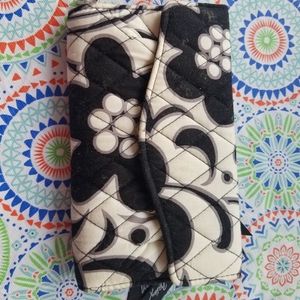 Black-and-white Vera Bradley wallet